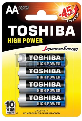 Батерия Toshiba алкални Lr6G-Aa  