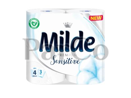 Тоалетна хартия Milde Sensitive 4 ролки  