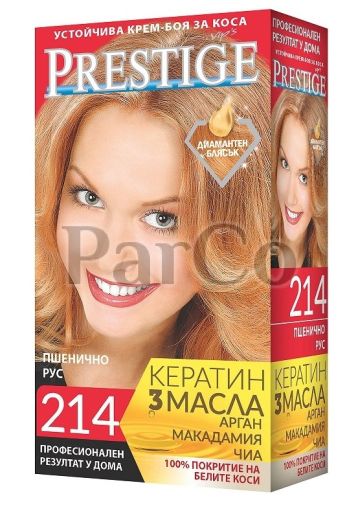 Боя за коса Prestige 214 пшенично рус