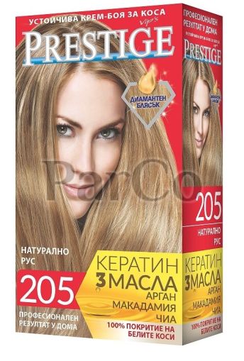 Боя за коса Prestige 205 натурално рус