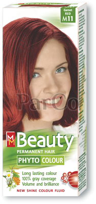 Боя за коса Beauty m11 гранатово червено