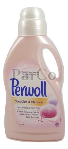 Течен перилен препарат турски Perwoll 1л за вълна