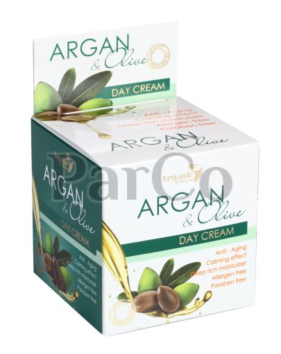 Крем за лице Argan 50мл argan and olive  
