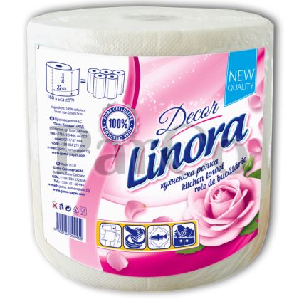 Кухненска ролка Linora 1 брой 2пл 160 къса decor