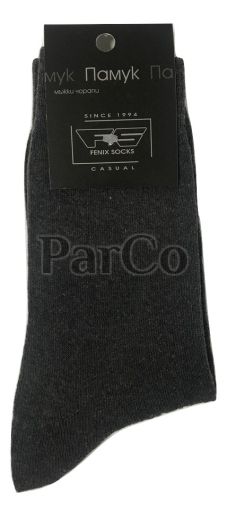 Мъжки чорапи Fenix памук 11217 дюс антрацит  