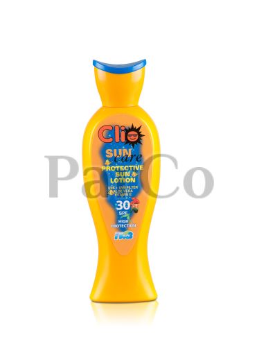 Плажно мляко за слънце Clio carotene SPF30 алое