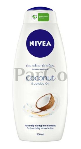 Душ гел Nivea 750 мл coconut and jojoba
