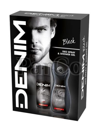 Комплект Denim дезодорант 150 мл + душ гел 250 мл black