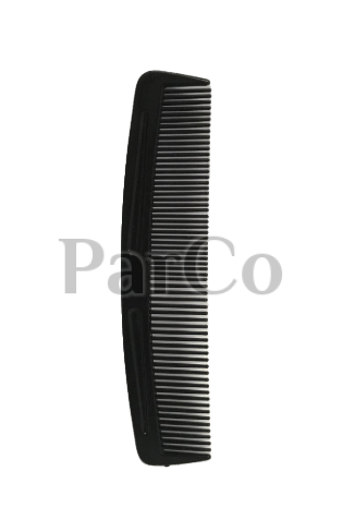 Гребен мъжки черен 12,5 см PVC 12 броя
