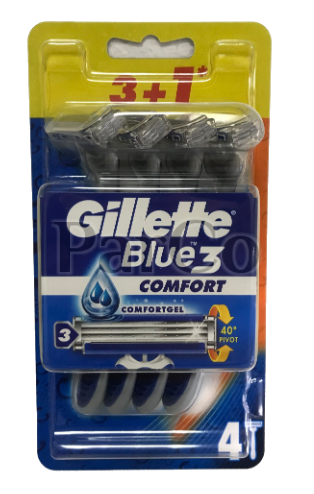 Самобръсначки Gillette Blue 3 comfort 4 броя