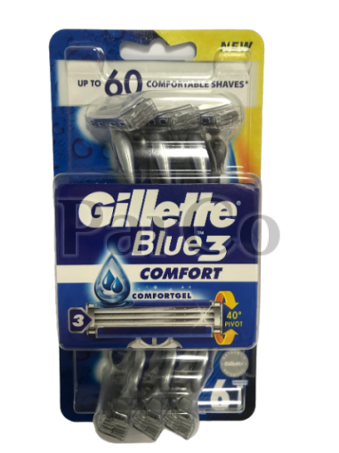 Самобръсначка Gillette Blue 3 Sensor 6бр блистер