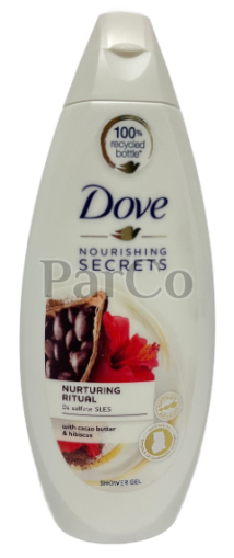 Душ гел Dove 250 мл nurturing ritual cacao and hibiscus