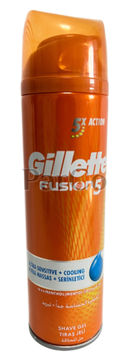 Гел за бръснене Gillette Fusion 200мл Sensitive