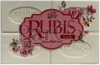 Сапун за пране Rubis 4х125 г роза