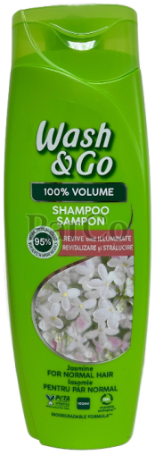 Шампоан Wash & Go 360мл жасмин 