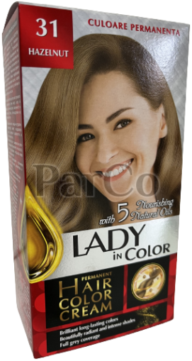 Боя за коса Lady Color 31 лешник