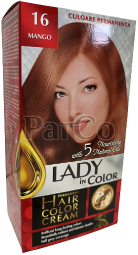 Боя за коса Lady color 16 манго 