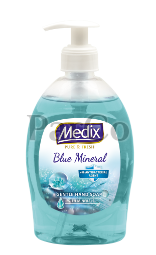 Течен сапун помпа Medix 400мл Blue mineral