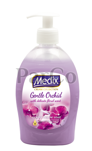 Течен сапун помпа Medix 400мл Orchid 