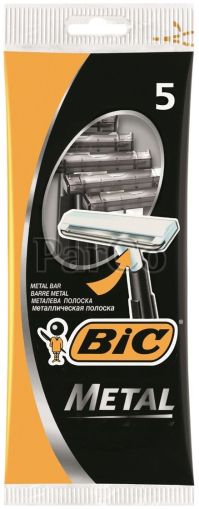 Самобръсначки BIC Metal 5бр пакет 