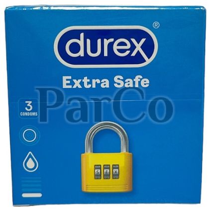 Презервативи Durex 3бр Еxtra safe   