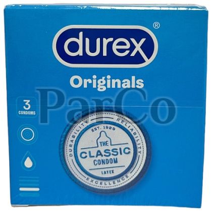 Презервативи Durex 3бр Classic   