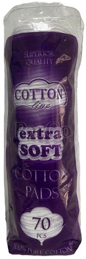 Тампони за грим Cotton extra soft 70 броя