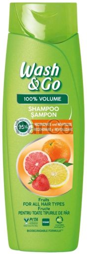 Шампоан Wash & go плодове 360 мл