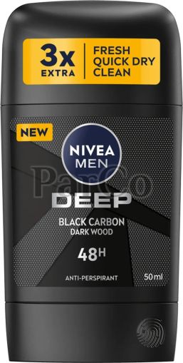 Стик Нивеа men deep black carbon 50 мл