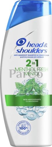Шампоан Head and Shoulders 2in1 menthol 300 мл