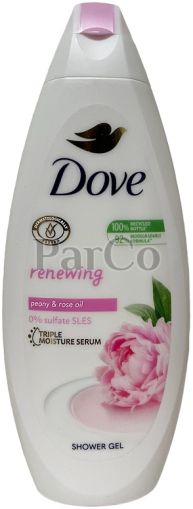 Душ гел Dove 250 мл renewing peony and rose oil