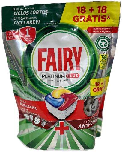 Таблетки за съдомиялна Fairy Platinum plus 36 броя