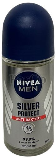 Ролка Nivea men 50мл silver protect