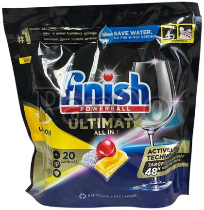 Таблетки за съдомиялна Finish 20 броя ALL in 1