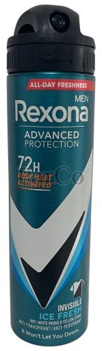Дезодорант Rexona men 150мл Invisible ice  