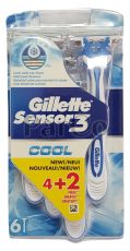Самобръсначки Gillette Sensor 3 cool 6 броя