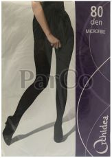 Чорапогащи Orchidea микрофибър 80d 1-2-черни XS-S