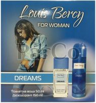 Дамски комплект Louis Bercy ЕДТ 50 мл + дезодорант 150 мл Dreams