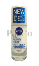 Ролка Nivea 40мл deomilk beauty elexir