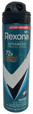 Дезодорант Rexona men 150мл Invisible ice  