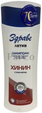 Шампоан Здраве актив 200мл стимулиращ с хинин